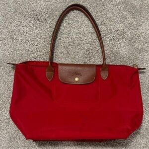 Large Le Pliage Tote ORIGINAL Red